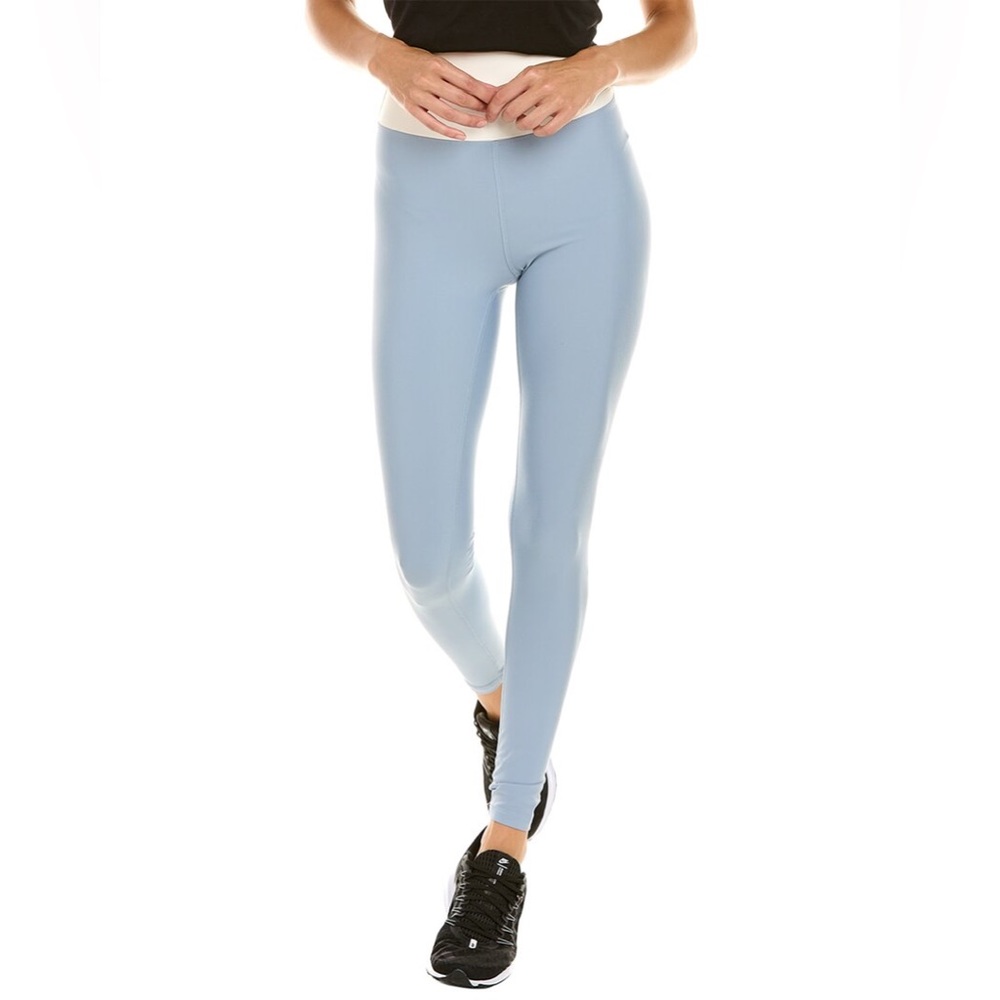 WEWOREWHAT solid high rise legging in blue